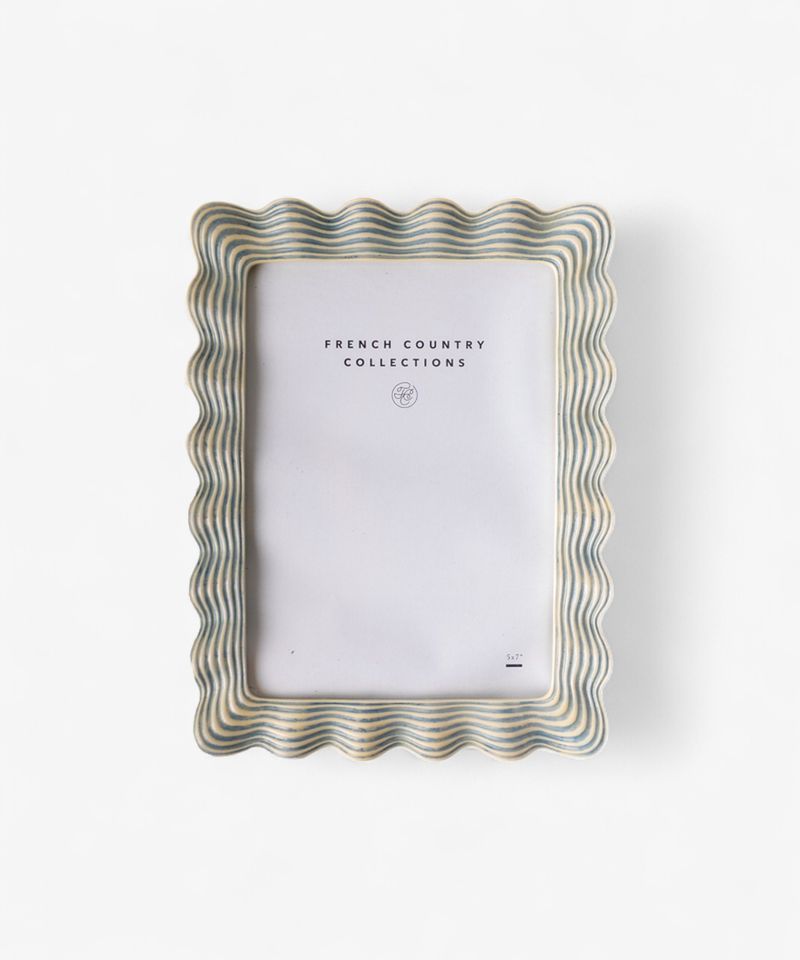 French Country Collections Sophia Waves Photoframe 5x7
