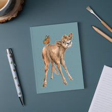 Load image into Gallery viewer, Wrendale Designs A6 Notebook- Flutterly Fabulous Cow
