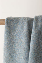 Load image into Gallery viewer, Burrow &amp; Be 100% Wool Knit Baby Blanket- Stone Blue
