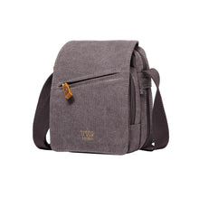 Load image into Gallery viewer, Troop Classic 239 Small Zip Front Cross Body Bag- Charcoal
