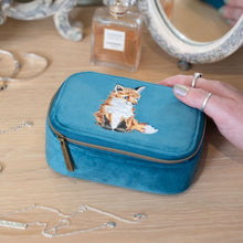 Load image into Gallery viewer, Wrendale Designs Embroided Accessory Case- Daydreamer Fox
