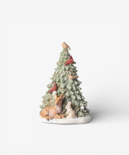 Load image into Gallery viewer, French Country Collections Festive Tree with Deer and Birds
