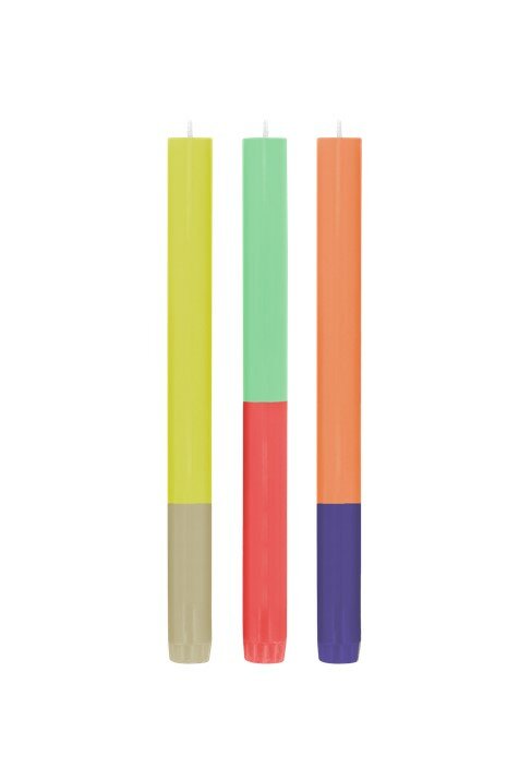 Remember Stick Candles set of 3- Ibiza