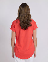 Load image into Gallery viewer, Stella &amp; Gemma Soho Cuff Tee- Red Rotation
