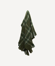 Load image into Gallery viewer, French Country Collections Plaid Green Throw
