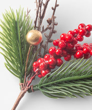 Load image into Gallery viewer, French Country Collections Festive Sprig Pick
