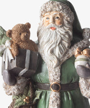Load image into Gallery viewer, French Country Collections Festive Santa with Bear
