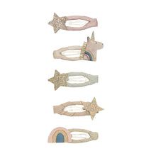 Load image into Gallery viewer, Mimi &amp; Lula Celeste Unicorn Mini Clic Clacs
