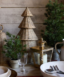 French Country Collections Willow Christmas Tree Medium