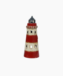 PRE-ORDER French Country Collections Saint Malo Tea Light Lighthouse