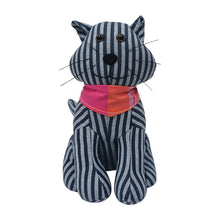 Load image into Gallery viewer, Annabel Trends Doorstop- Stripe Cat
