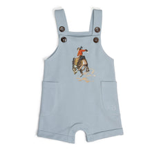 Load image into Gallery viewer, Little Bee by Dimples Overalls- Blue
