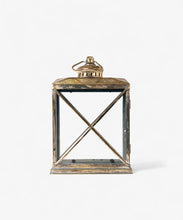 Load image into Gallery viewer, French Country Collections Calypso Lantern Small Aged Gold
