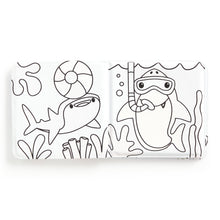 Load image into Gallery viewer, Mudpuppy Shark Splash! Colour Magic Bath Book
