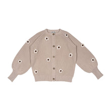 Load image into Gallery viewer, Arthur Ave Beige Flower Cardigan
