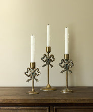 Load image into Gallery viewer, French Country Collections Bow Design Candleholder Small
