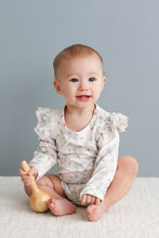 Load image into Gallery viewer, Burrow &amp; Be Bellis Flutter Long Sleeve Bodysuit

