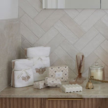 Load image into Gallery viewer, Pilbeam Beebee Face Washer set of 3 (2 Plain)
