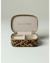 Load image into Gallery viewer, Stella &amp; Gemma Small Jewel Box- Leopard Print
