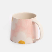Load image into Gallery viewer, Caroline Gardner Large Mug- Pink Mustard Flower
