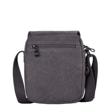 Load image into Gallery viewer, Troop Classic Zip Front Cross Body Bag-Charcoal
