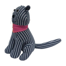Load image into Gallery viewer, Annabel Trends Doorstop- Stripe Cat
