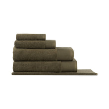 Load image into Gallery viewer, Seneca Richmond Towels in Olive
