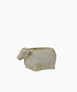 French Country Collections Sheep Flower Pot