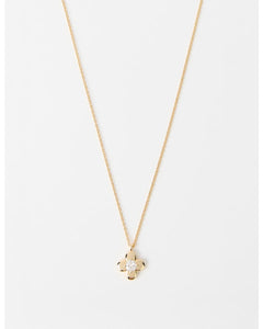 Stella & Gemma Gold Daisy Crystal Centre Necklace