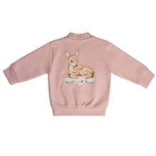 Load image into Gallery viewer, Little Bee by Dimples Fleece Bomber Jacket- Pink
