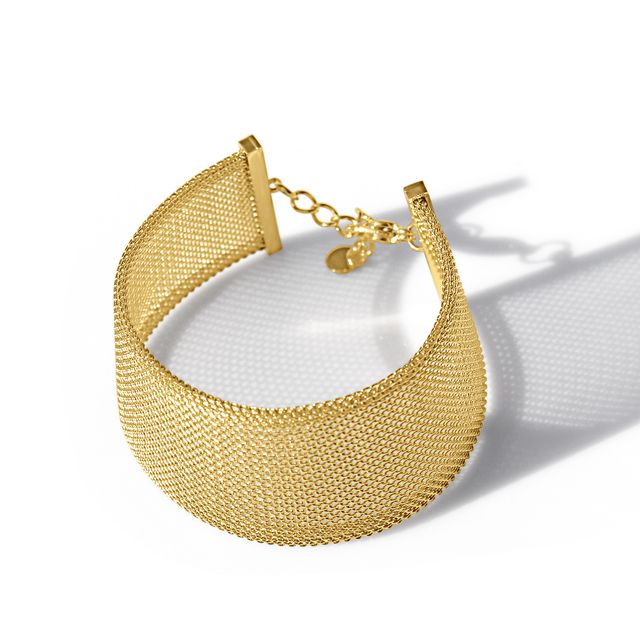 Fabuleux Vous Steel Me Cici Gold Bracelet