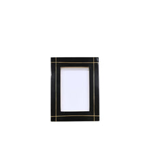 Load image into Gallery viewer, Maytime Alder Photo Frame 4x6- Black &amp; Gold

