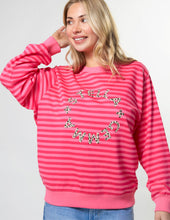 Load image into Gallery viewer, Stella &amp; Gemma Essential Sweat  Rotation- Raspberry Leopard
