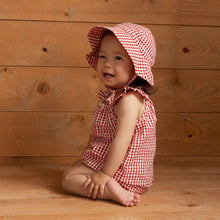 Load image into Gallery viewer, Nature Baby Petal Set- Red Gingham
