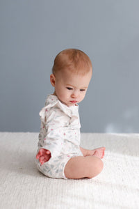 Burrow & Be Bellis Flutter Long Sleeve Bodysuit