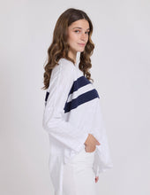 Load image into Gallery viewer, Stella &amp; Gemma Orlando Long Sleeve Top White
