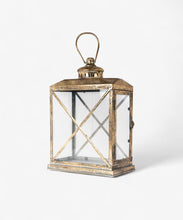 Load image into Gallery viewer, French Country Collections Calypso Lantern Small Aged Gold
