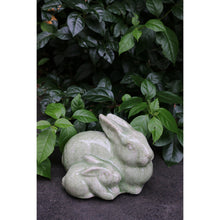 Load image into Gallery viewer, CC Interiors Rabbits in Moss Green
