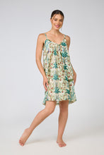 Load image into Gallery viewer, Arabella Peacock Short Nightie
