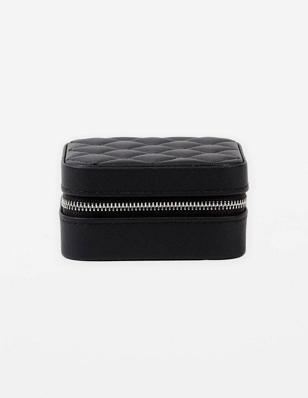 Stella & Gemma Jewel Box- Black Quilted