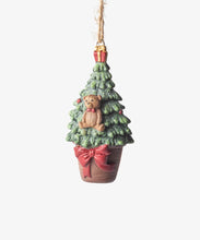 Load image into Gallery viewer, French Country Collections Hanging Potted Tree with Bear

