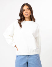 Load image into Gallery viewer, Stella &amp; Gemma Bubble Sweatshirt- White
