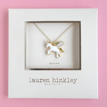 Load image into Gallery viewer, Lauren Hinkley Flying Unicorn Necklace
