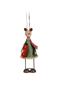 Flower Systems Metal Deer with Gift Green- Small