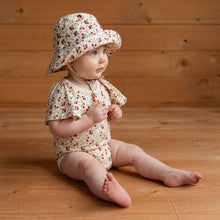 Load image into Gallery viewer, Nature Baby Faye Bodysuit- Kitchen Garden Print
