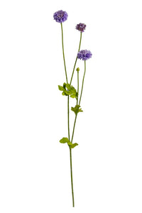 Flower Systems Pompom Sp x4 Purple 59cm