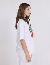 Load image into Gallery viewer, Stella &amp; Gemma Porter Tee- White Cherie
