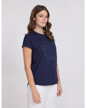 Load image into Gallery viewer, Stella &amp; Gemma Soho Cuff Crew- Navy Rotation
