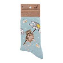 Load image into Gallery viewer, Wrendale Designs "Oops A Daisy" Mouse Socks
