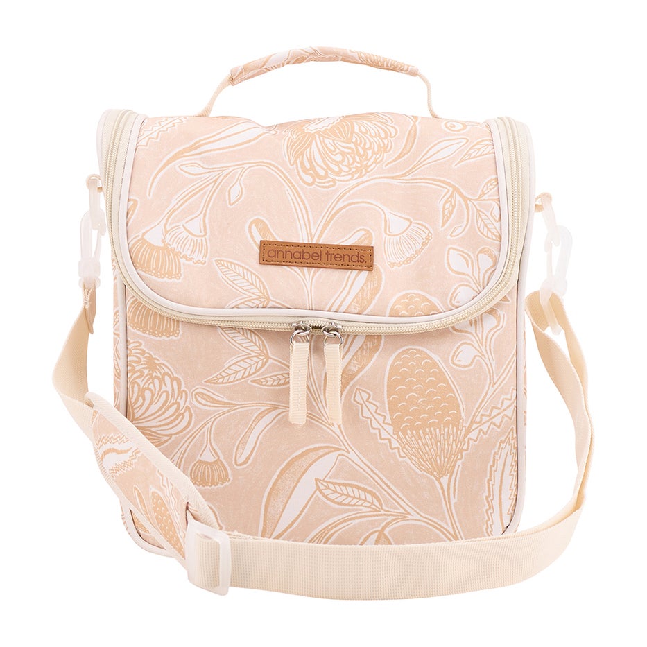 Annabel Trends Picnic Lunch Bag- Trailing Natives Tan